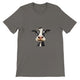 Budget Unisex Crewneck T-shirt/Cow-Face - Enet Images
