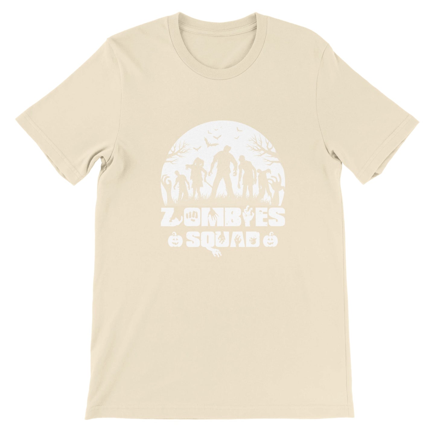 Günstiges Unisex Rundhals-T-Shirt/Zombies-Squad