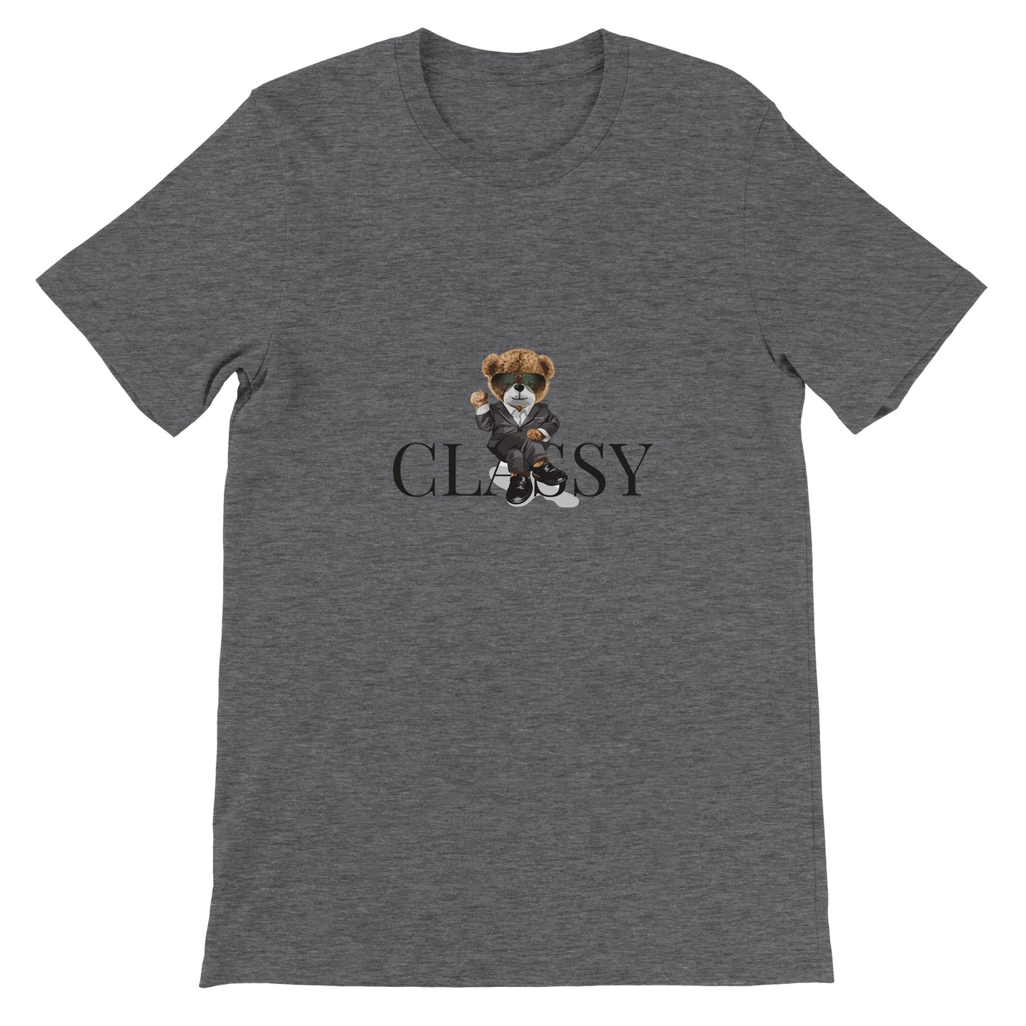 Budget Unisex Crewneck T-shirt/Bear-Classy