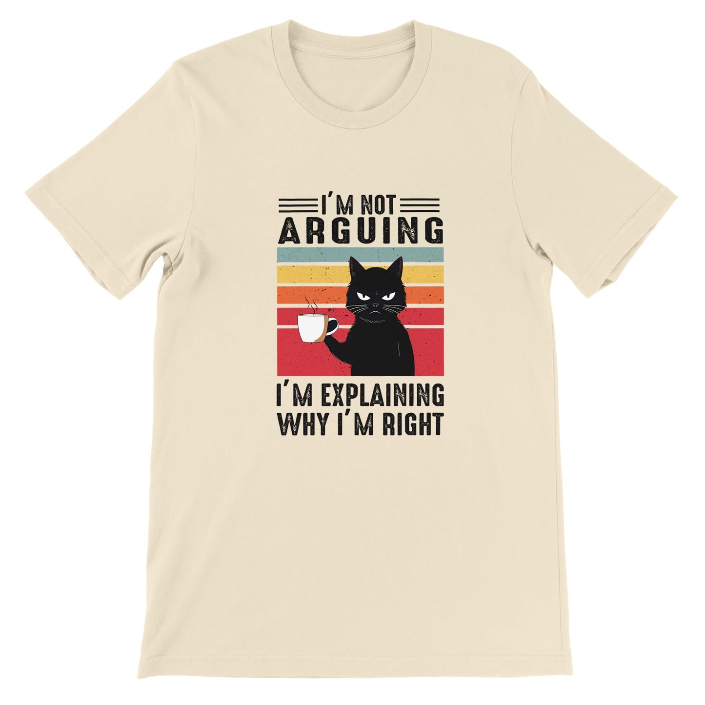 Budget Unisex Crewneck T-shirt/Explaining-Why-I-Am-Right