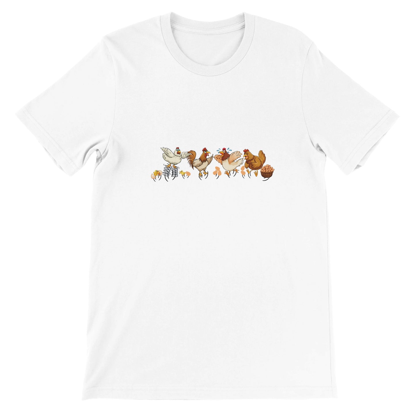 Budget Unisex Crewneck T-shirt/Chicken-Coop