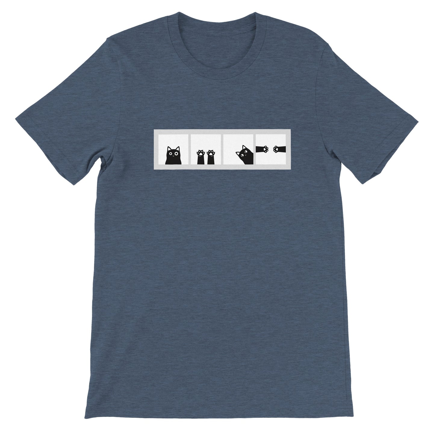 Budget Unisex Crewneck T-shirt/Cat-Windows