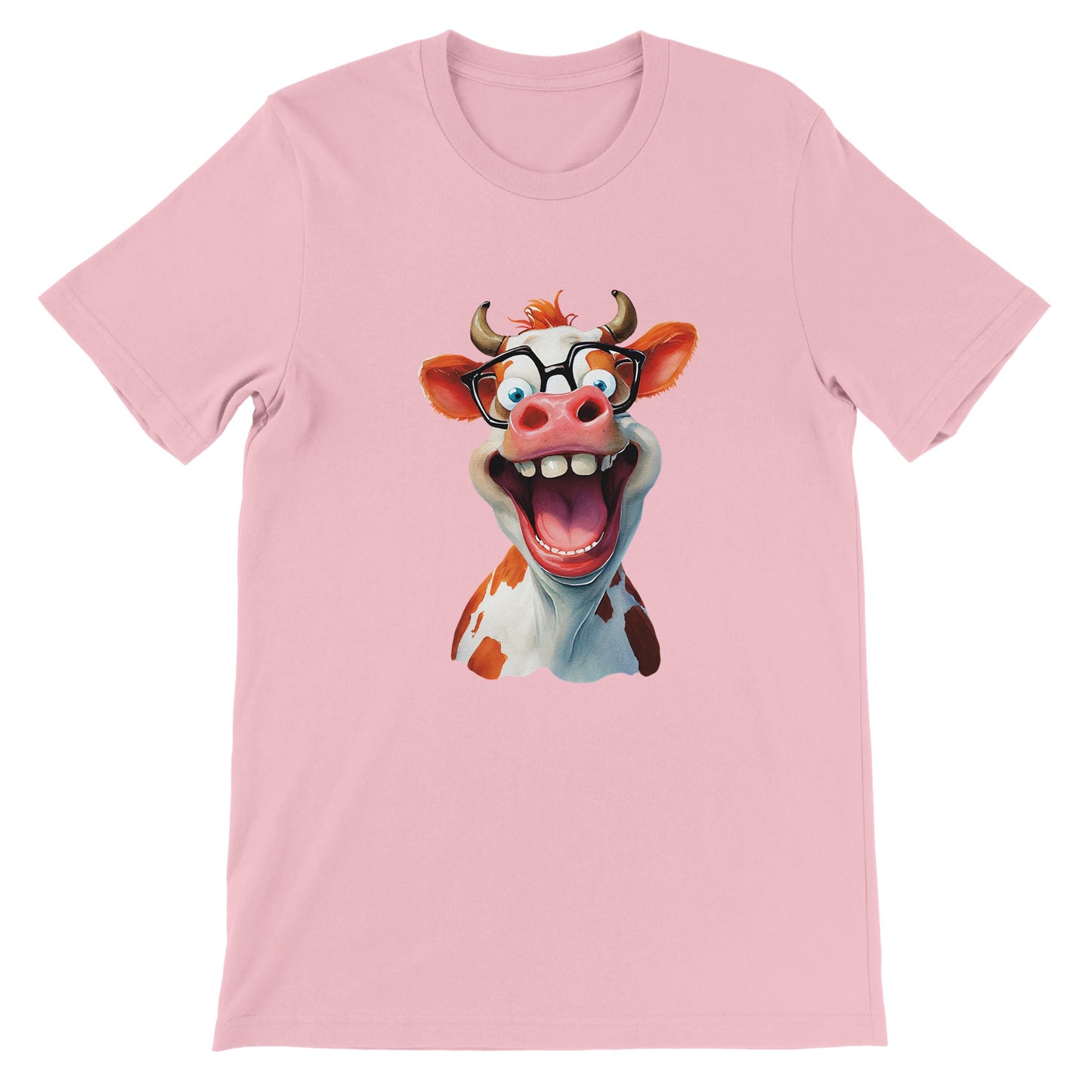 Budget Unisex Crewneck T-shirt/Funny-Cow