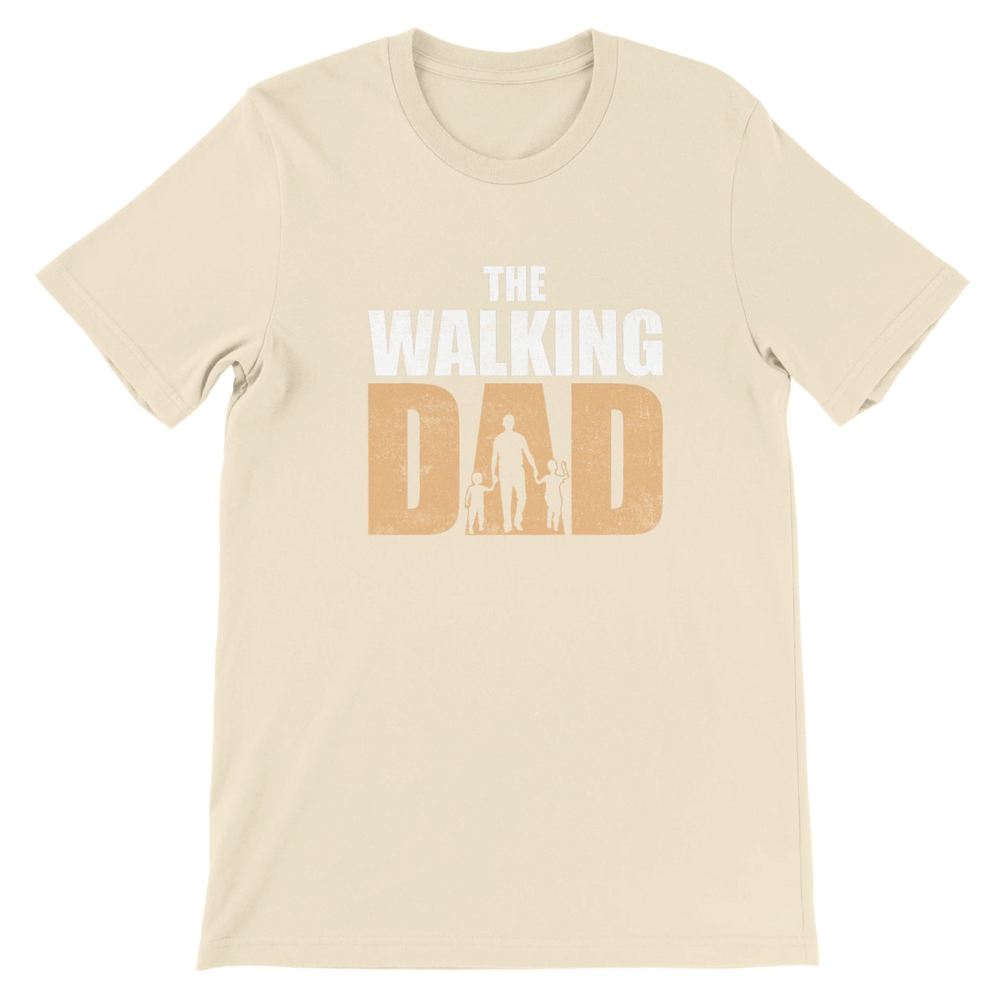 Günstiges Unisex-T-Shirt mit Rundhalsausschnitt/The Walking Dad