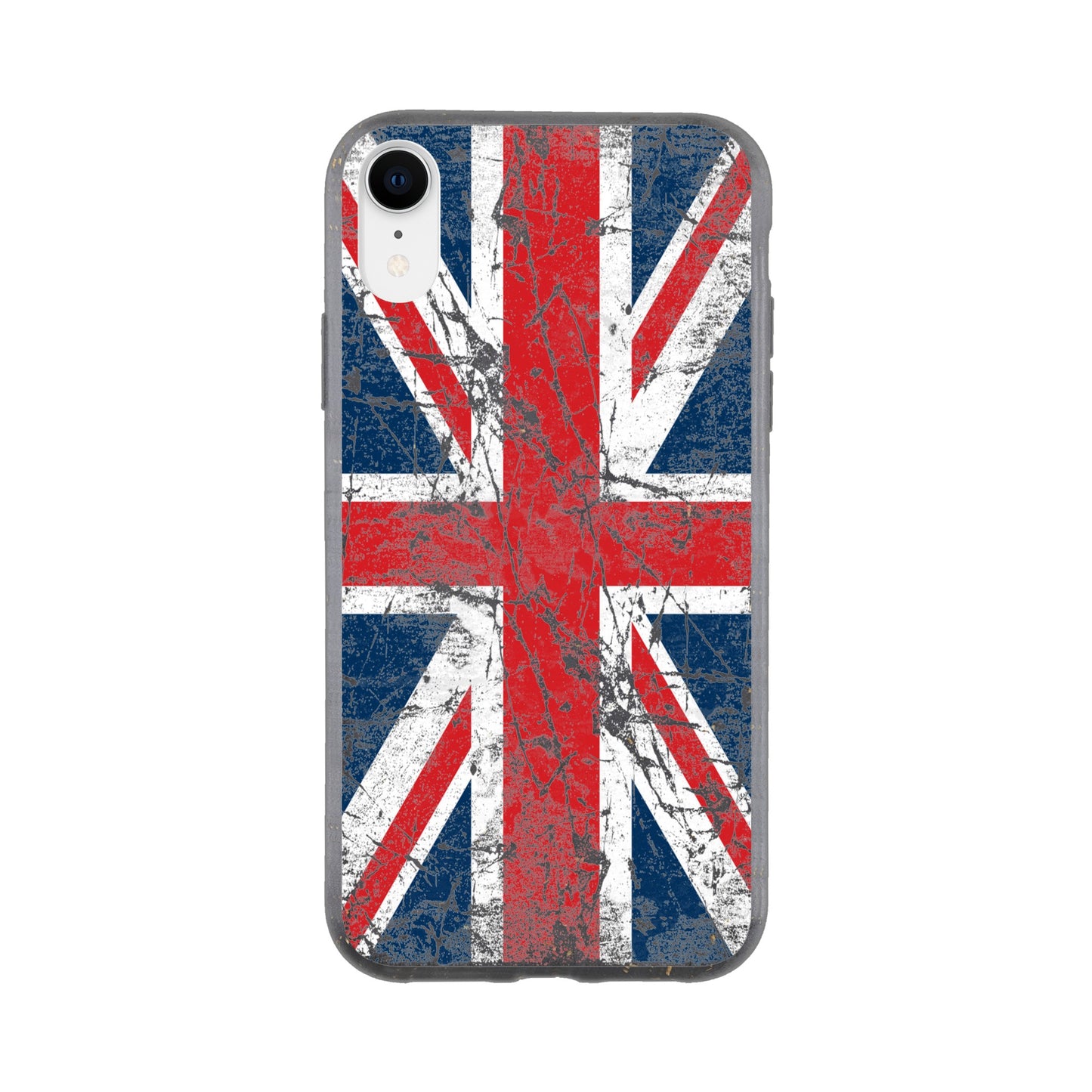 I-Phone Bio-Hülle/UK-Vintage-Flagge