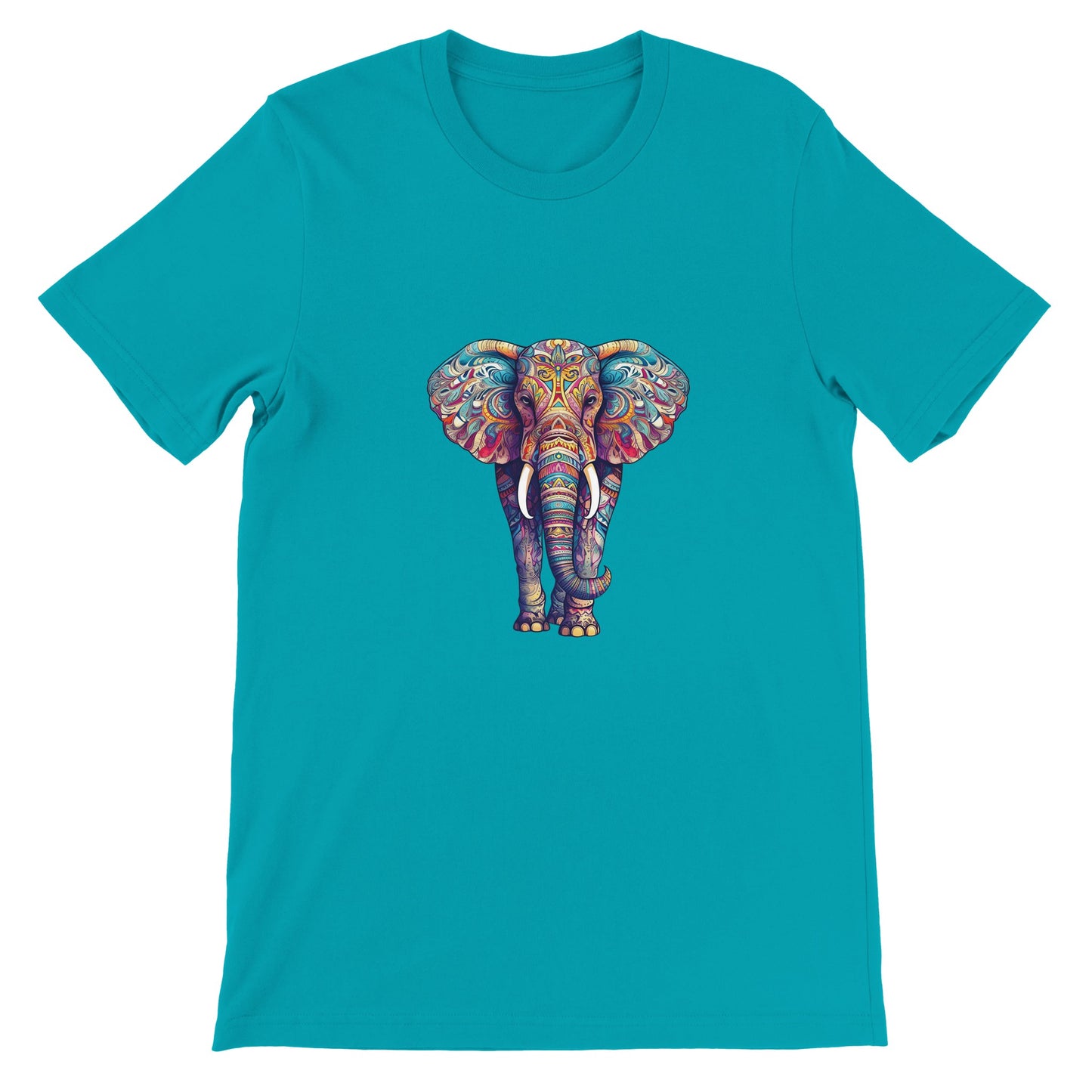 Budget Unisex Crewneck T-shirt/Elephant-Art