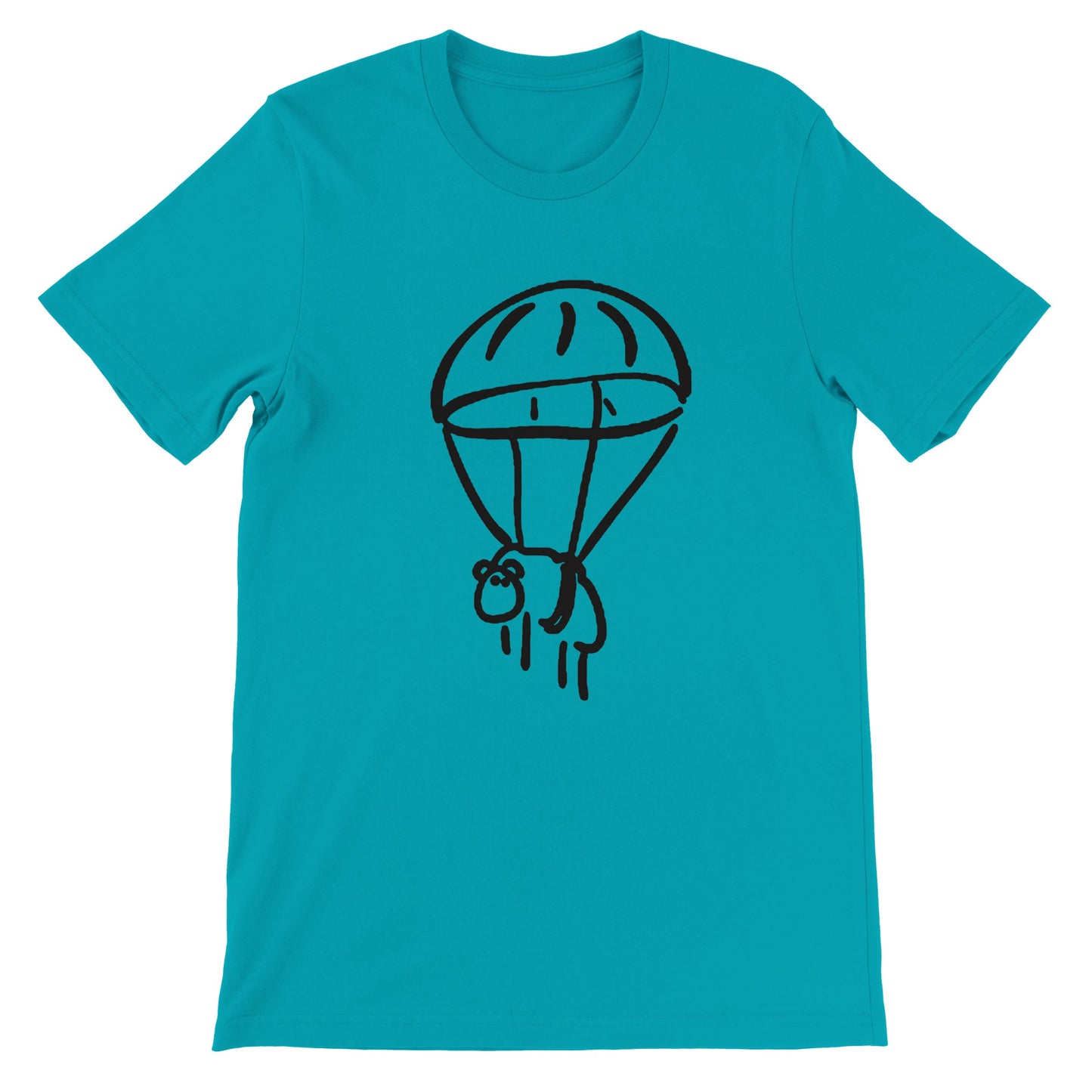 Budget Unisex Crewneck T-shirt/Sheep-Parachute