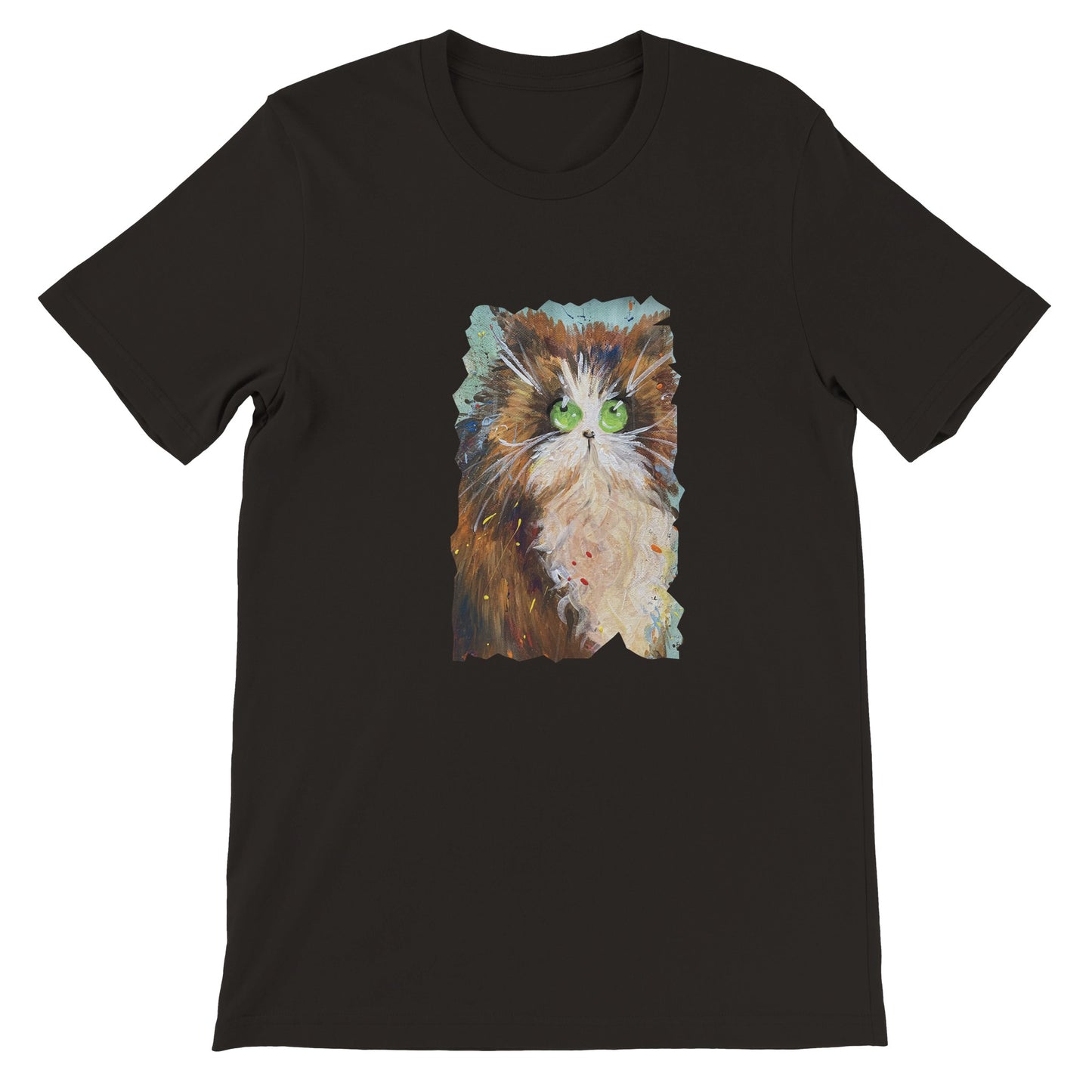 Budget Unisex Crewneck T-shirt/Cute-Cat