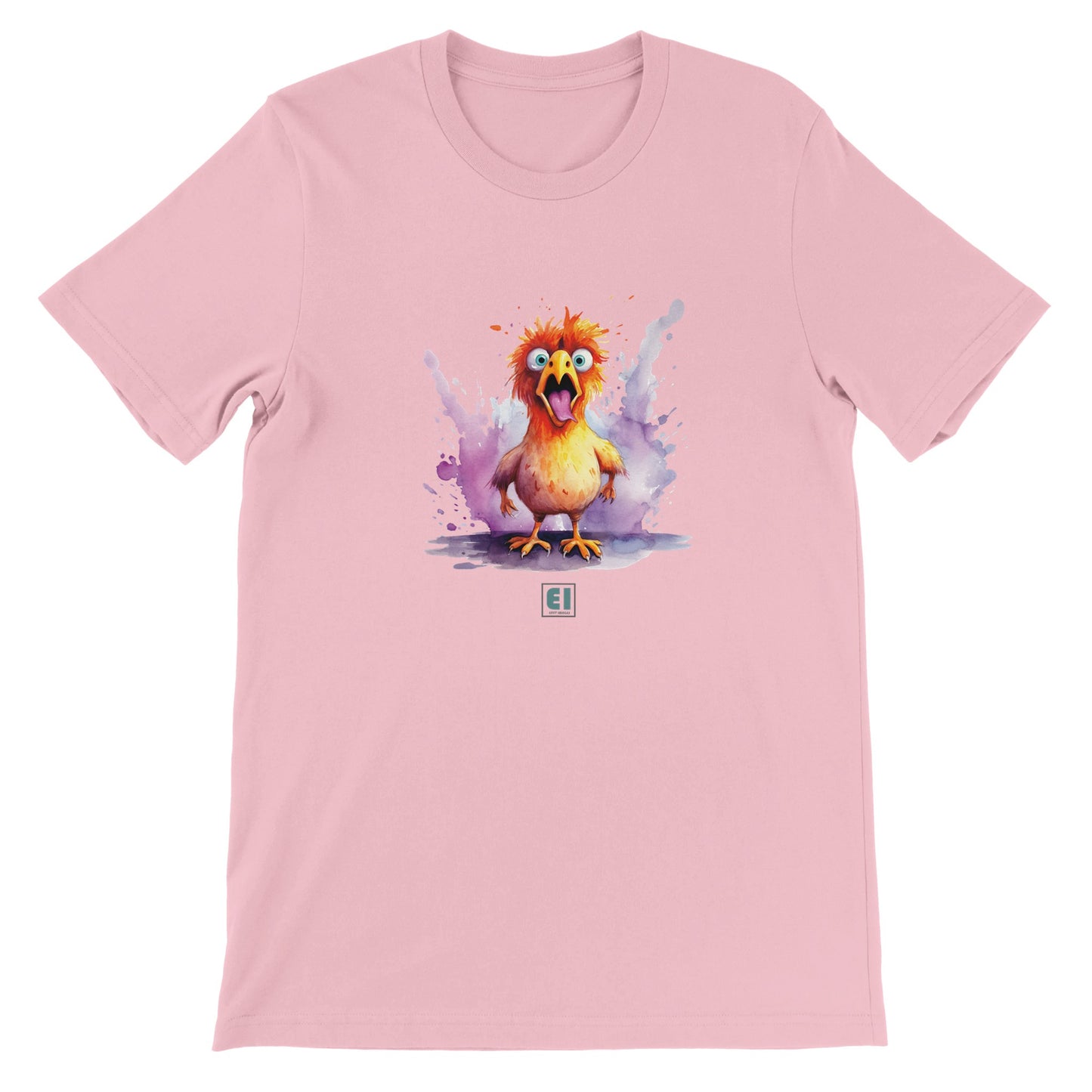 Budget Unisex Crewneck T-shirt/Chicken-Splash