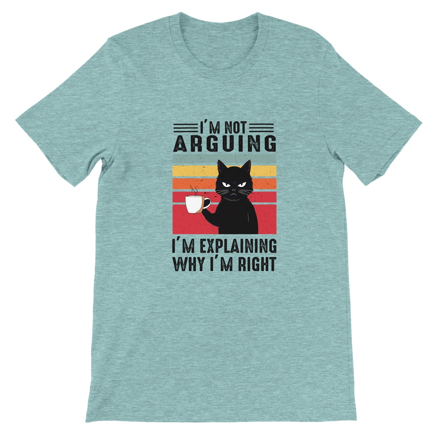 Budget Unisex Crewneck T-shirt/Explaining-Why-I-Am-Right