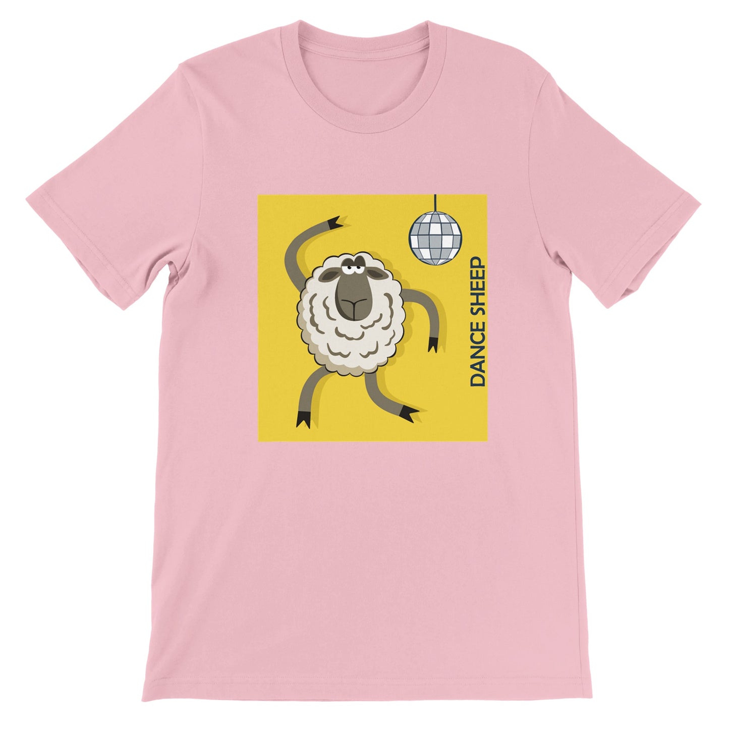 Budget Unisex Crewneck T-shirt/Dance-Sheep