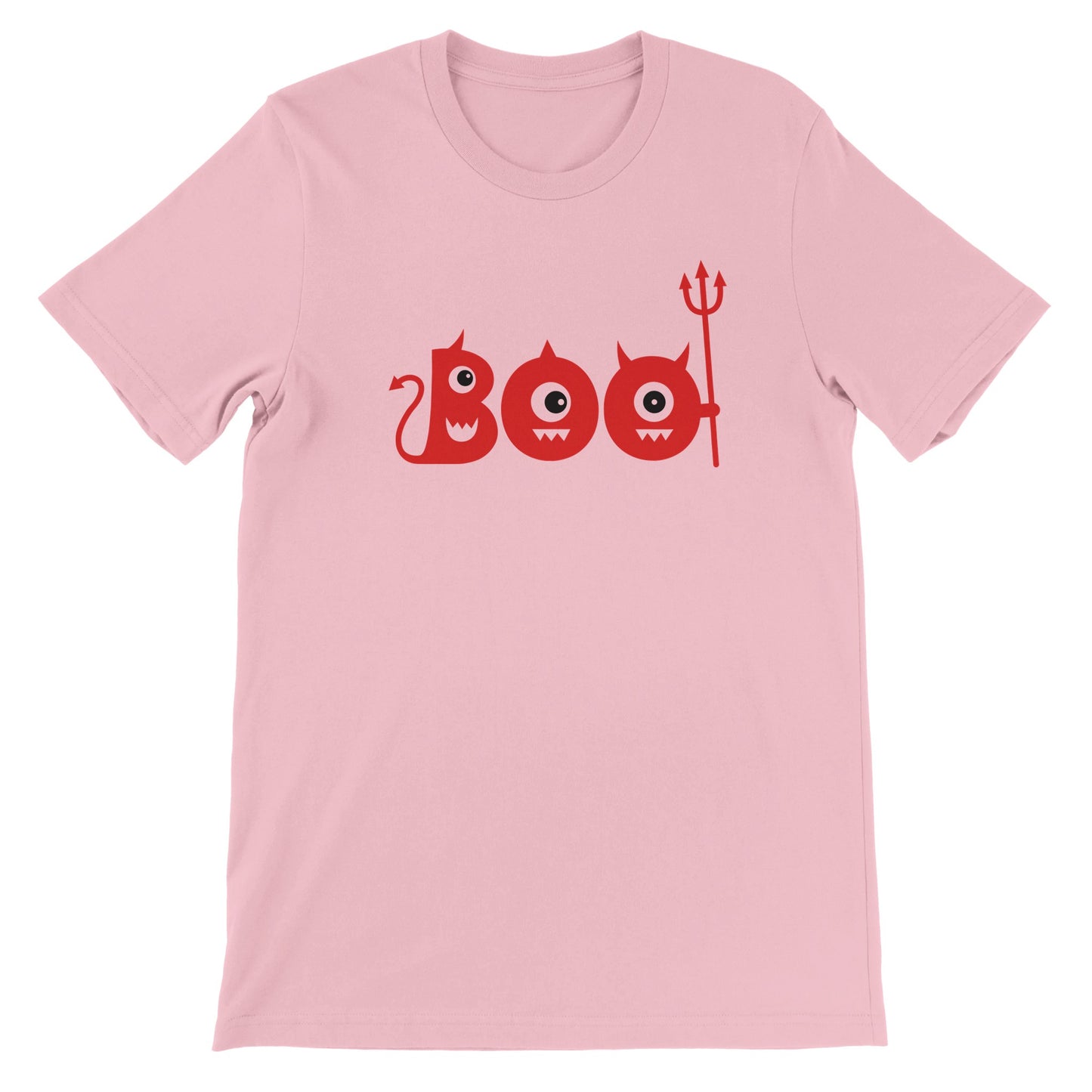 Budget Unisex Crewneck T-shirt/Boo-Halloween