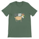 Budget Unisex Crewneck T-shirt/Goat-Grass - Enet Images