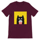 Budget Unisex Crewneck T-shirt/Cat-PopCorn - Enet Images