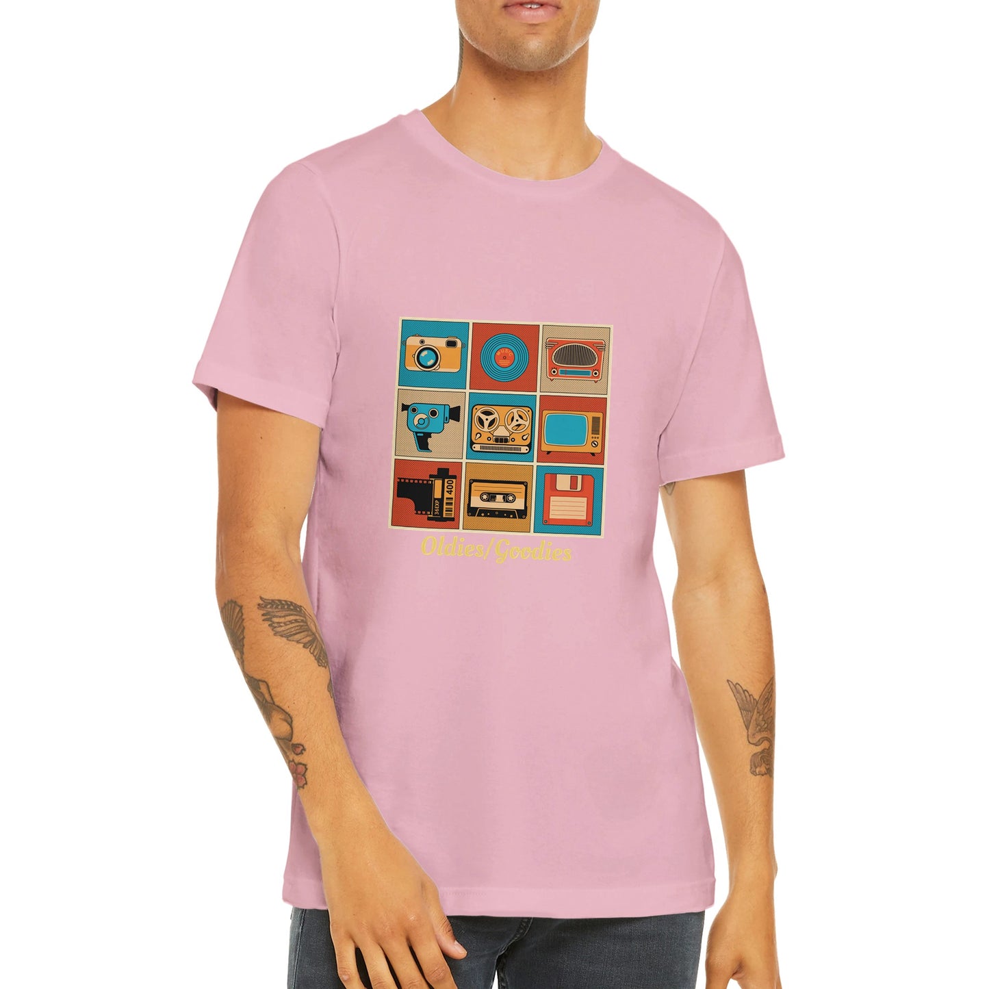 Budget Unisex Crewneck T-shirt/Oldies-But-Goodies