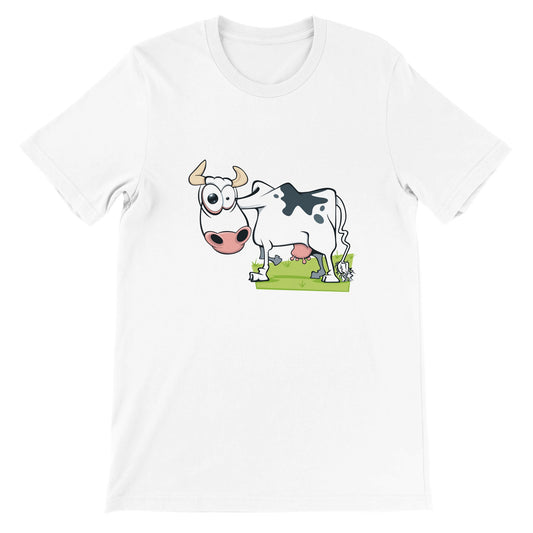 Budget Unisex Crewneck T-shirt/Cow's-Eye