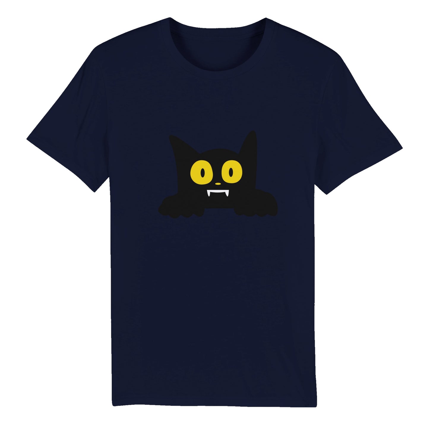 100% Organic Unisex T-shirt/Cat-Halloween