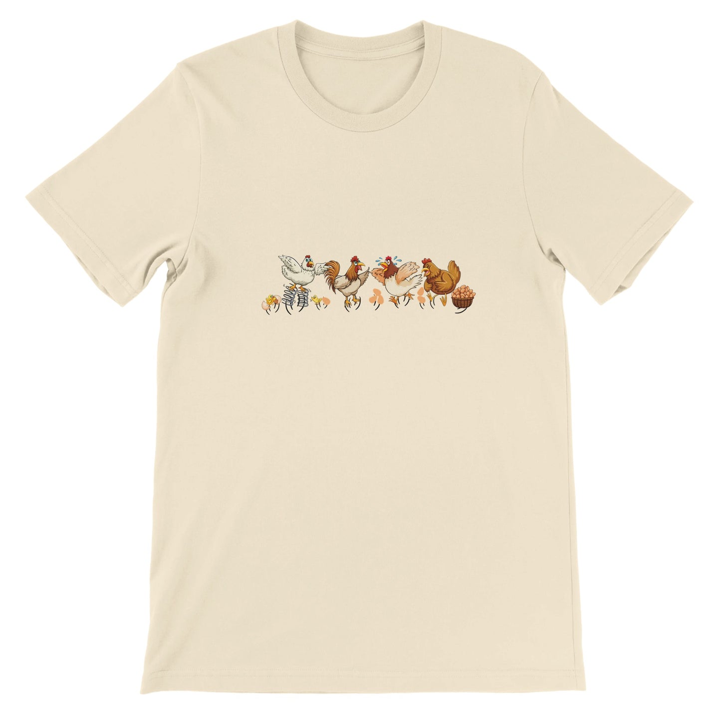 Budget Unisex Crewneck T-shirt/Chicken-Coop