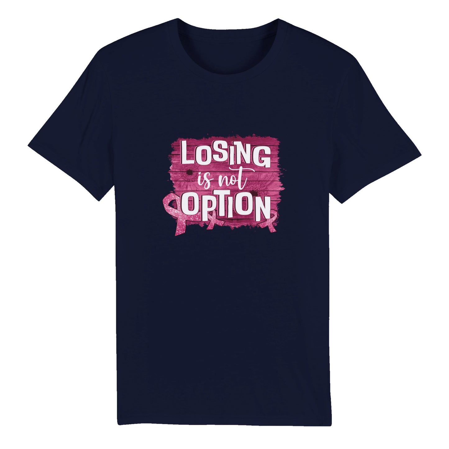 100% Organic Unisex T-shirt/Losing-Is-Not-An-Option