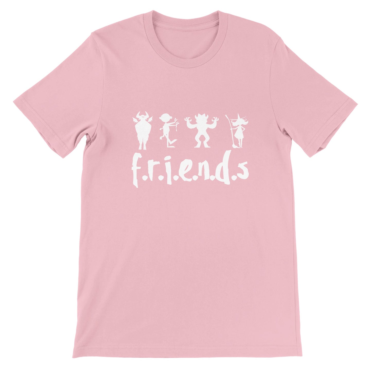 Budget Unisex Crewneck T-shirt/Friends-Halloween