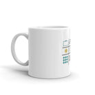 White glossy mug/Artistic Shapes - Enet Images