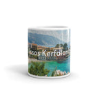 White glossy mug/Assos village 01 - Enet Images