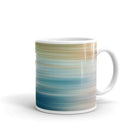 White glossy mug/Boat in Motion color - Enet Images