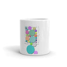 White glossy mug/Bubbles-Frame - Enet Images