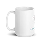 White glossy mug/I am Here - Enet Images