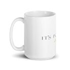 White glossy mug/Its Possible - Enet Images