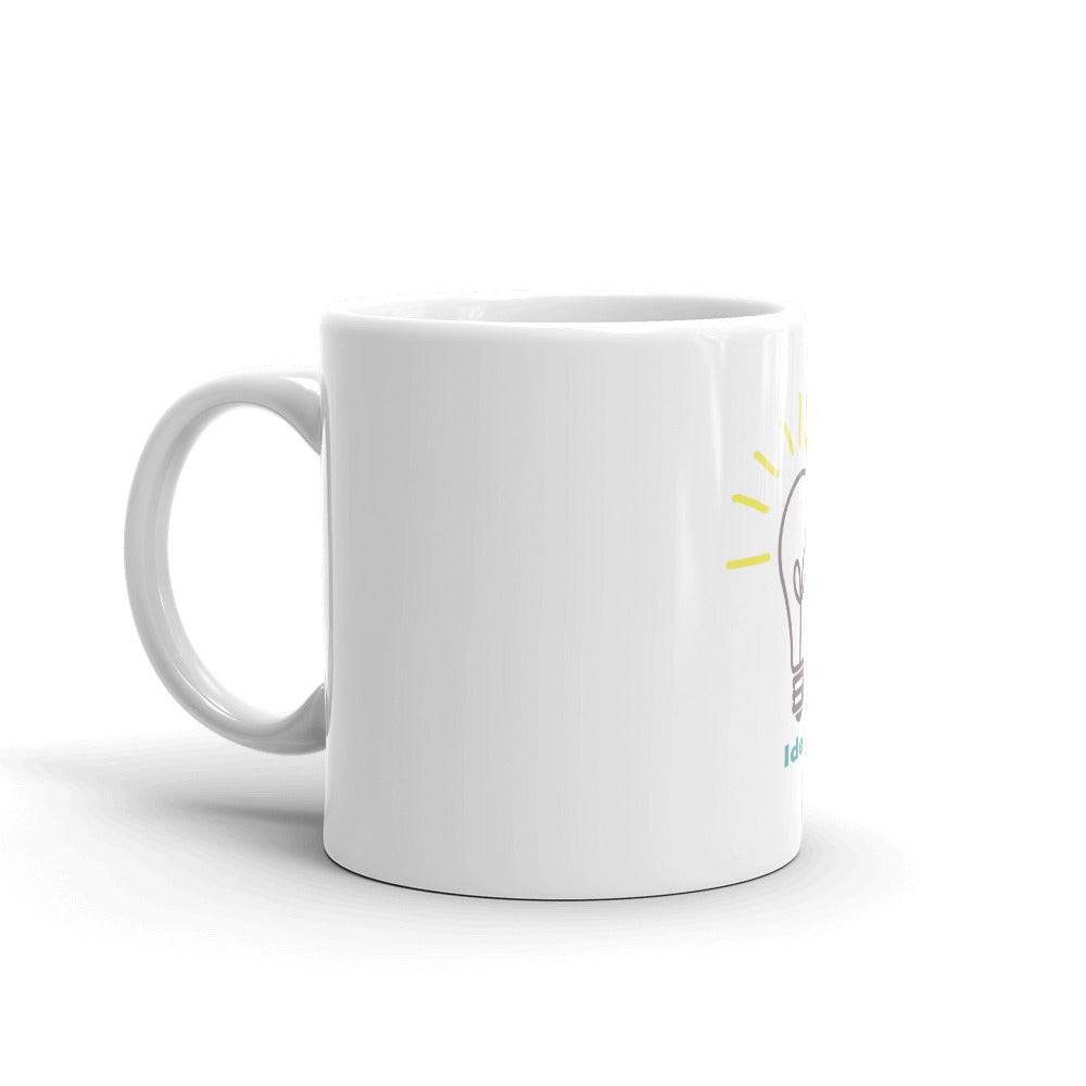 White glossy mug/Lamp Idea - Enet Images