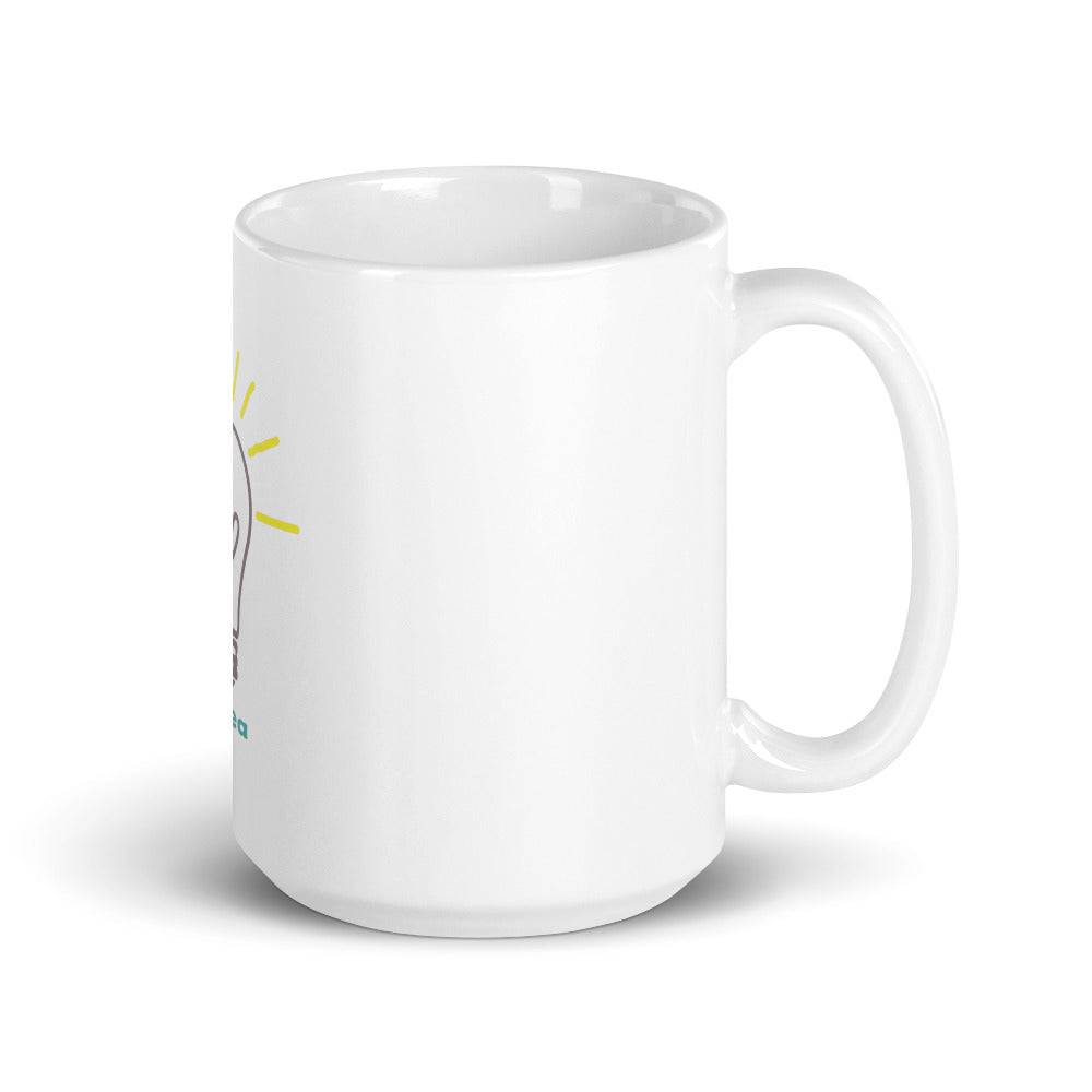 White glossy mug/Lamp Idea - Enet Images