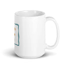 White glossy mug/Let's Do It - Enet Images