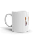 White glossy mug/NYC - Enet Images