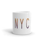 White glossy mug/NYC - Enet Images