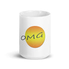 White glossy mug/OMG - Enet Images