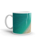 White glossy mug/Sea And Sand - Enet Images