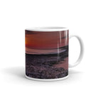 White glossy mug/Sunset On Mars - Enet Images