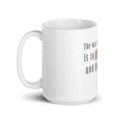 White glossy mug/The Way To Get Started - Enet Images