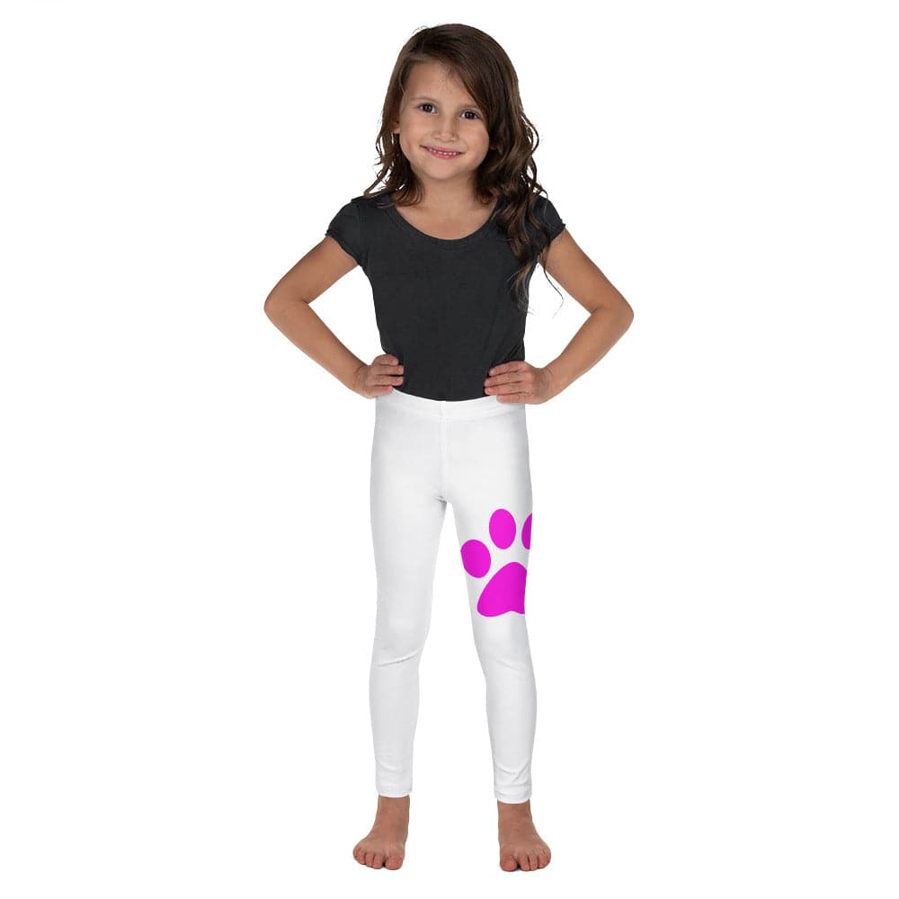 Kid's Leggings/Pet Print Fushia - Enet Images