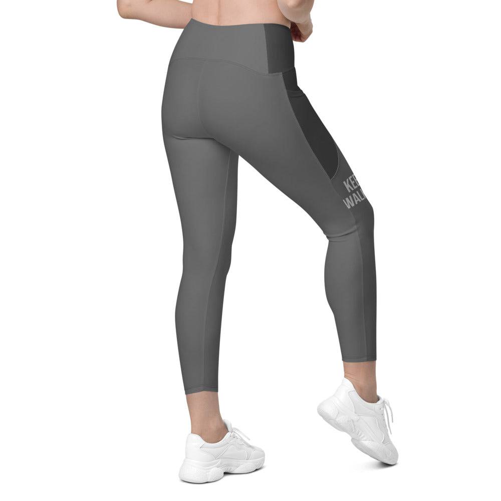 Leggings with pockets/Keep-Walking - Enet Images