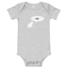 Baby short sleeve one piece/Cat-Fish - Enet Images