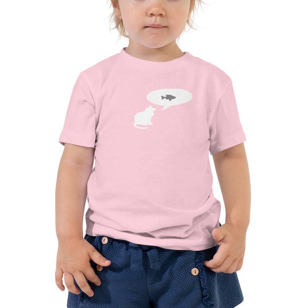 Toddler Short Sleeve Tee/Cat-Fish - Enet Images