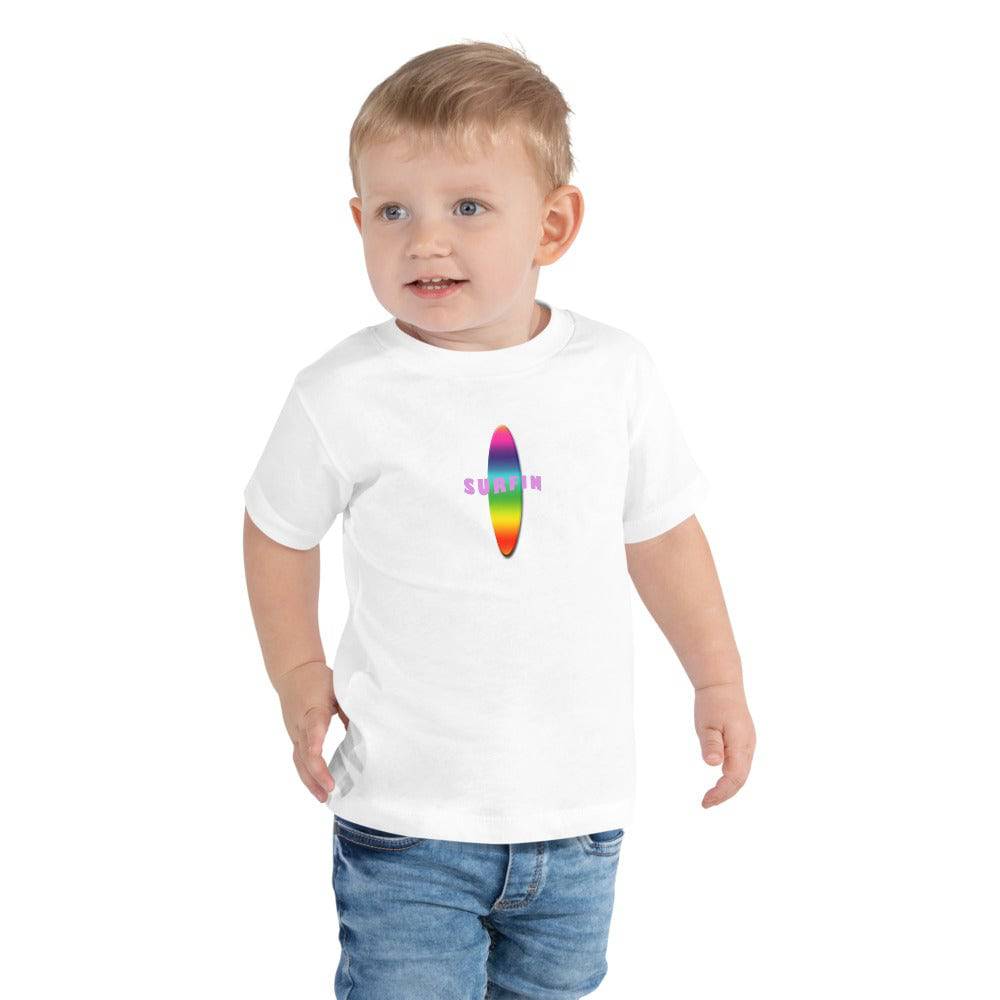 Toddler Short Sleeve Tee/Surfin - Enet Images