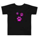 Toddler Short Sleeve Tee/Three Pet Prints - Enet Images