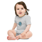 Baby short sleeve one piece/Flower - Enet Images