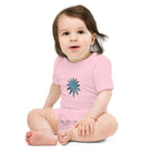 Baby short sleeve one piece/Flower - Enet Images