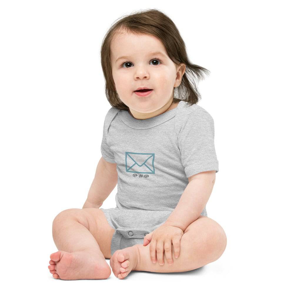 Baby short sleeve one piece/Mail - Enet Images