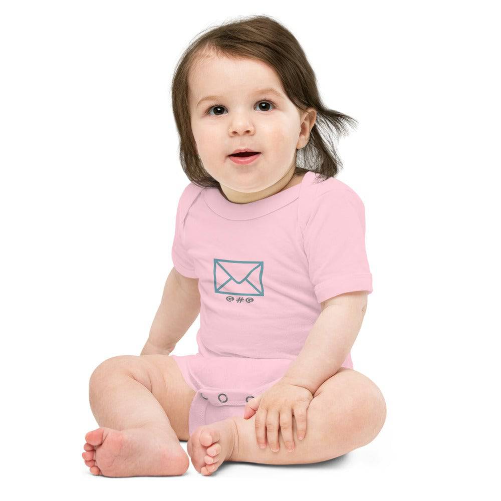 Baby short sleeve one piece/Mail - Enet Images