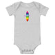 Baby short sleeve one piece/Surfin - Enet Images